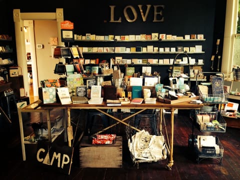 Just across the street is the charming boutique shop, Pulp & Circumstance