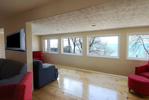 Living Room With Lake View