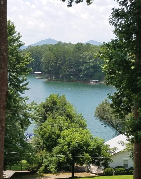 ENJOY The Lake Chatuge Views from The Rocking Chair Front Porch.