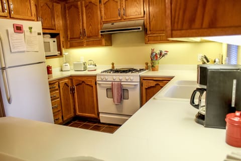 Fully stocked kitchen