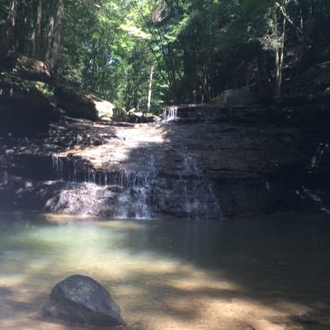 Freedom Falls - Not far from cabin.