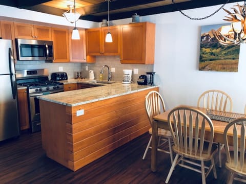 Another view of the kitchen