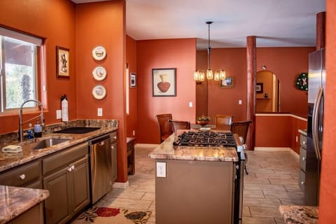 Also new dishwasher, sink and faucet.