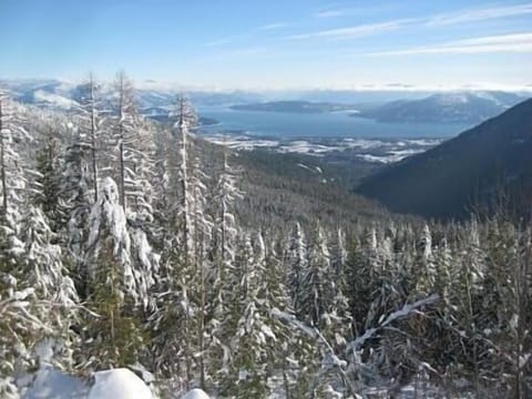 Views from around Sandpoint: From Schweitzer over the lake