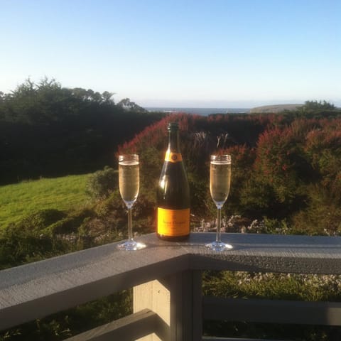 Ocean view from deck.