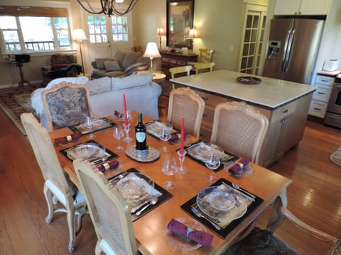 Open concept living area