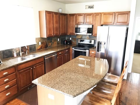Main Floor - Stainless and Granite Kitchen