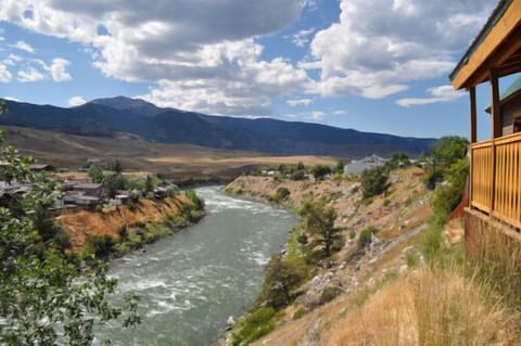 View of the Yellowstone River from your deck