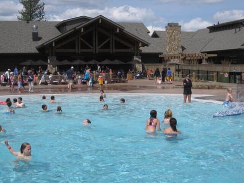 Indoor pool, a heated pool