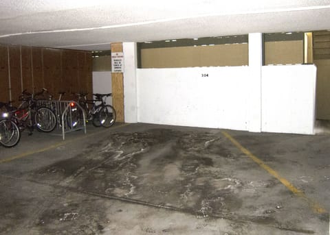 Reserved Indoor Parking (under 18'), Bike Rack and Ski Locker