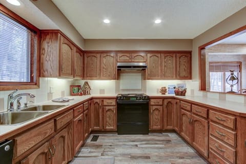 Well stocked kitchen
