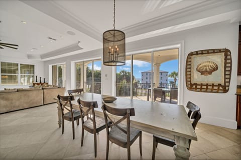 You Won't Be Able To Miss The Views From Your Open Concept Living and Dining Spaces With Floor To Ceiling Glass Windows and Doors. Dining Space for 8.