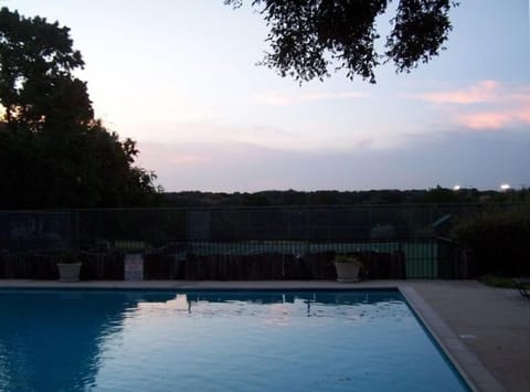 Sunset facing west:  peaceful time of the evening