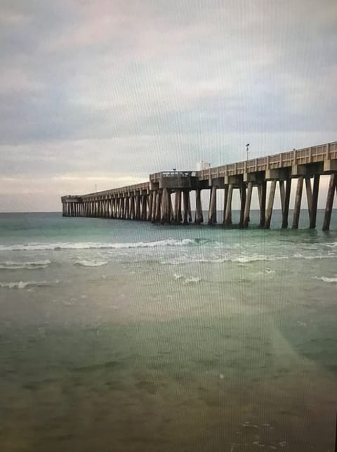 On the beach