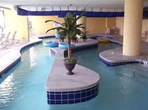 Indoor pool, a heated pool