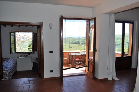 The endless Views continue inside thru large French Doors in the living and BRs