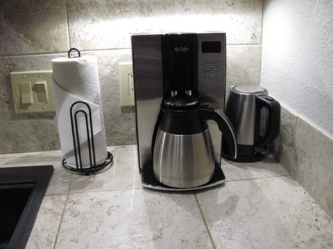 Coffee Maker and Instant Water Kettle for hot drinks .