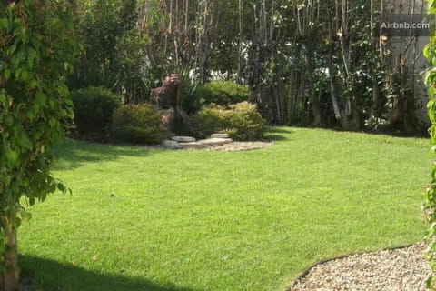 The view from gate, enclosed private garden!