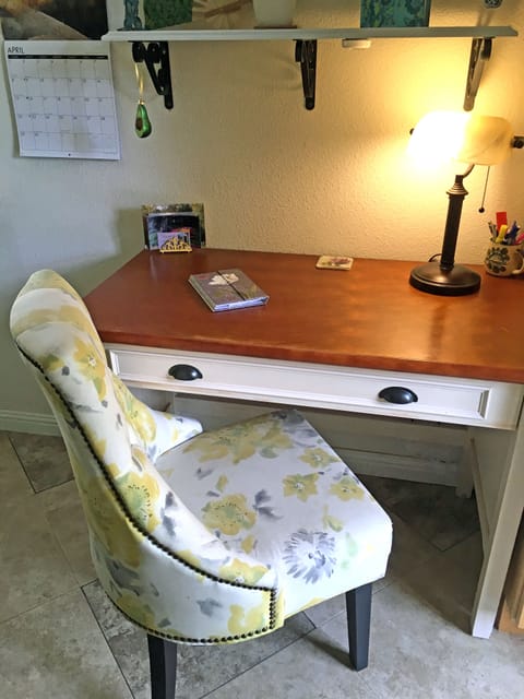 Guest House desk.