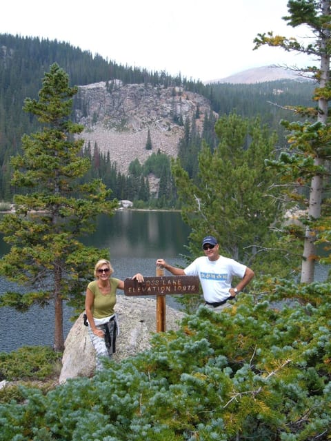 Hike to Boss Lake from Ski Town Condos.  5 miles round trip.