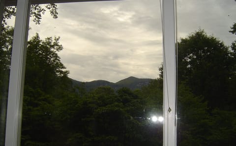 View from upstairs bathroom