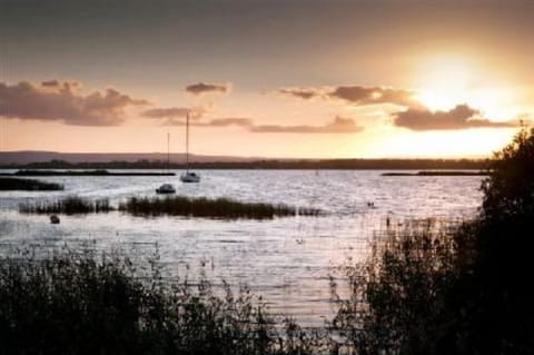 Sunset over Kilgarvan Quay, marina 5 minutes walk from house