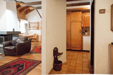 To the right, before the kitchen, is a WC, making 3 in total in the apartment