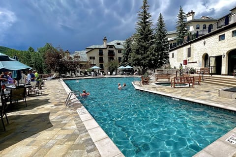 Indoor pool, outdoor pool