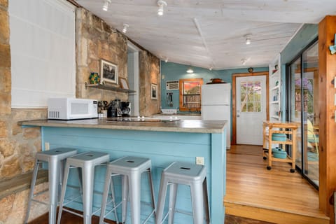 Great open cooks kitchen and bar!