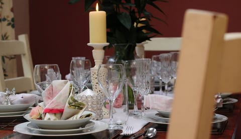 Dining table for eight