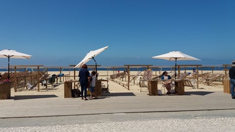 Beach nearby, beach towels