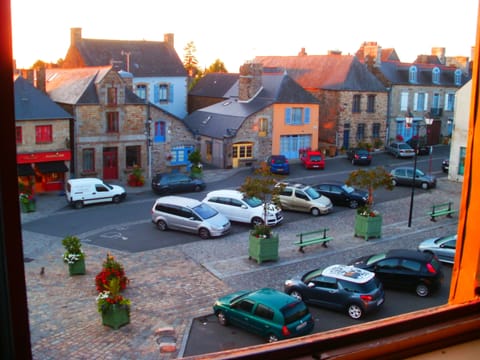 Bazouges village square