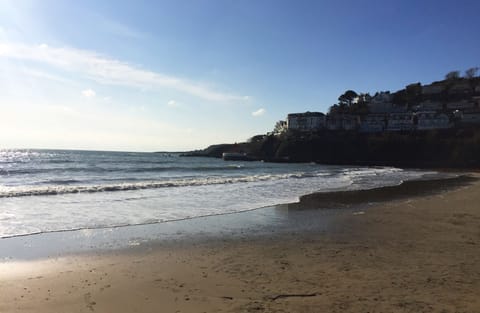 Looe beach on a beautiful crisp February morning - this is on your doorstep!