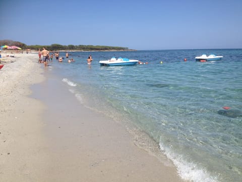 Beach nearby, sun loungers