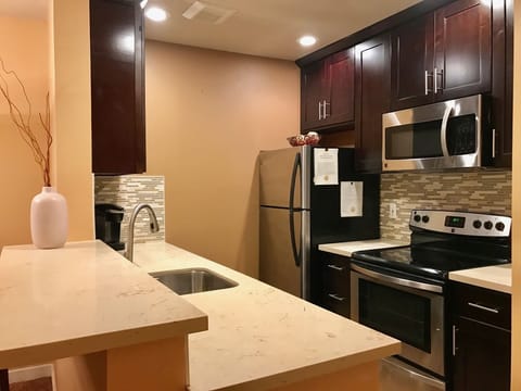 Newly upgraded kitchen.