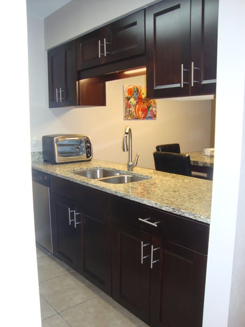 Brand new kitchen with stainless steel appliances!