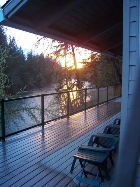 Downriver View From Main Deck
