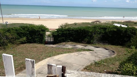 Beach nearby, sun loungers