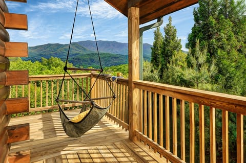 Let the kid in you swing  your cares away in the Hammock Chair!