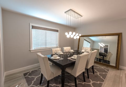 Upstairs dining area