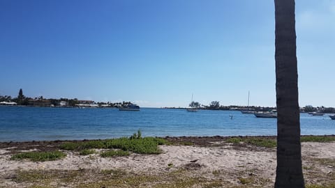 Beach nearby, sun loungers, beach towels