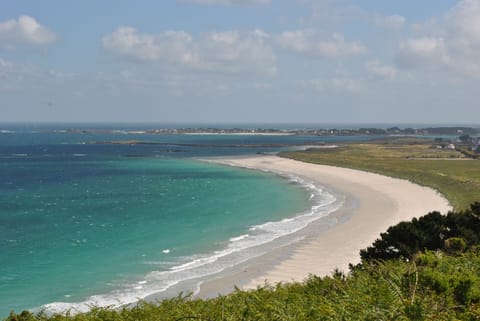 Beach nearby, sun loungers