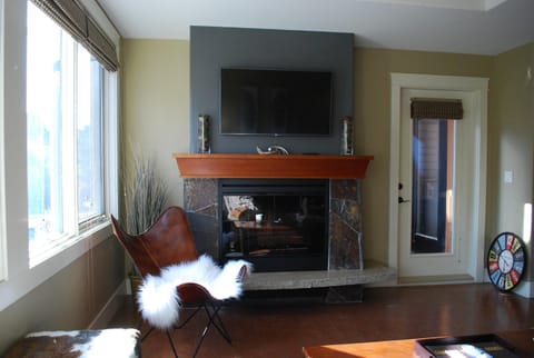 TV, fireplace, stereo