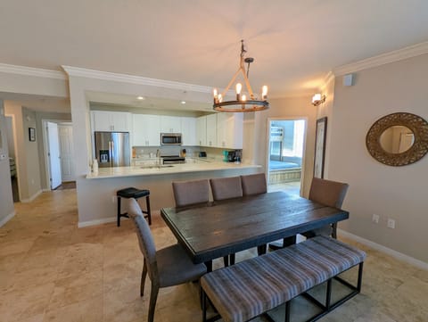 Dining looking into bedroom 4!