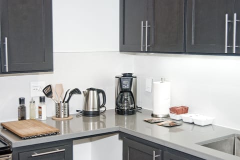 Coffee maker and hot water kettle for your tea