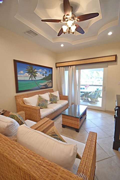 Private veranda access from both living area and master bedroom.

