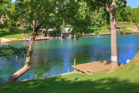 Catch some rays sitting on the dock!