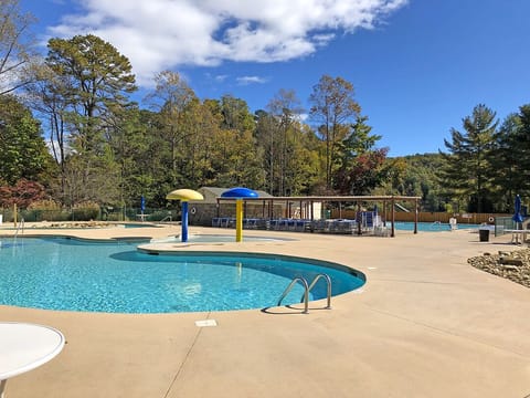 Indoor pool, a heated pool