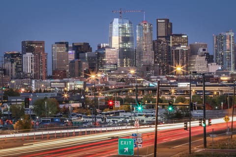 Constantly growing downtown Denver