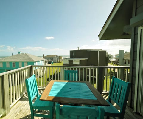 Beach view from balcony